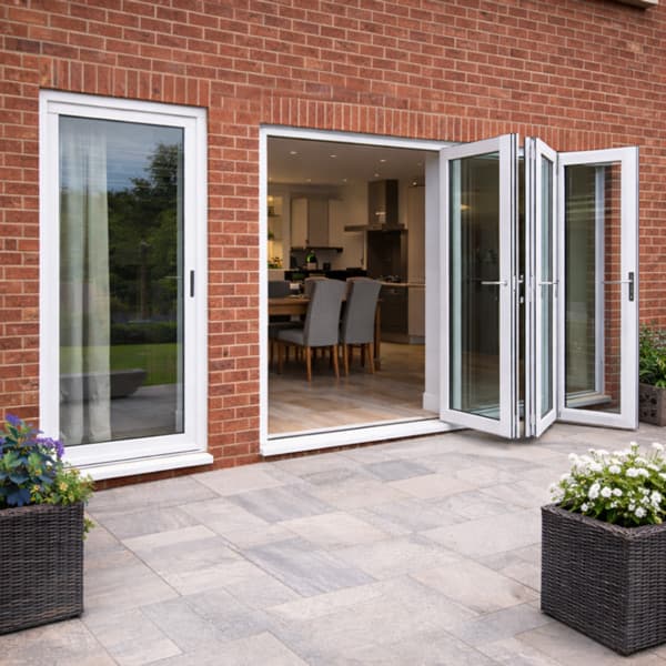 Bi-fold and sliding door installation in Rainham Essex